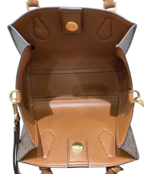MICHAEL KORS（マイケル・コース）MICHAEL KORS (マイケル・コース) 2WAYバッグ ブラウンの古着・服飾アイテム