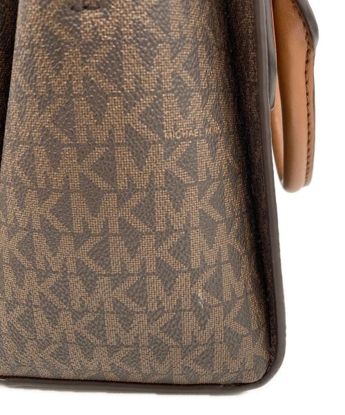 MICHAEL KORS（マイケル・コース）MICHAEL KORS (マイケル・コース) 2WAYバッグ ブラウンの古着・服飾アイテム