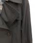 中古・古着 Aquascutum (アクアスキュータム) ベルテッドライナー付きトレンチコート ブラック サイズ:8：15000円