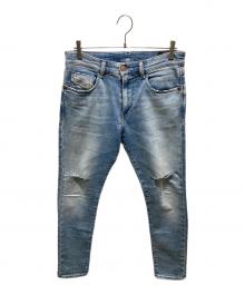 DIESEL（ディーゼル）の古着「ジョグデニムパンツ」｜ブルー