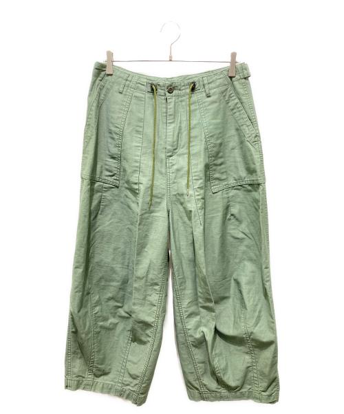 Needles（ニードルズ）Needles (ニードルズ) H.D. Pant - Fatigue　ヒザデルパンツ　ファティーグパンツ カーキ サイズ:2の古着・服飾アイテム