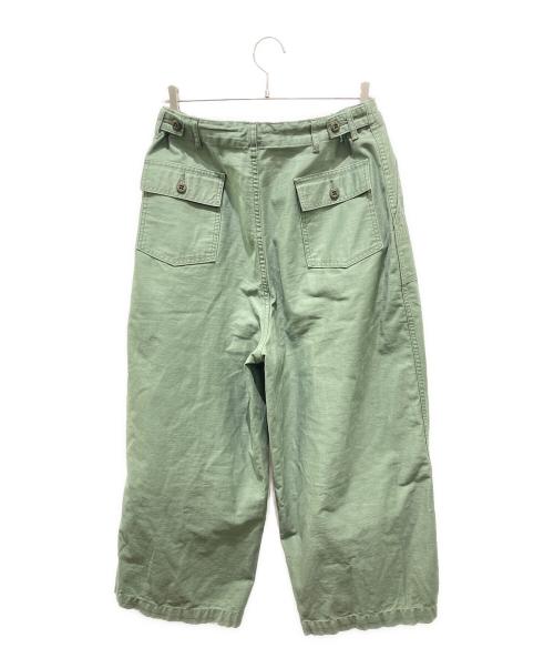 Needles（ニードルズ）Needles (ニードルズ) H.D. Pant - Fatigue　ヒザデルパンツ　ファティーグパンツ カーキ サイズ:2の古着・服飾アイテム