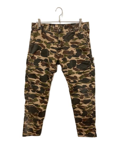 CarHartt（カーハート）CarHartt (カーハート) ダックハンターカモパンツ カーキ サイズ:32の古着・服飾アイテム