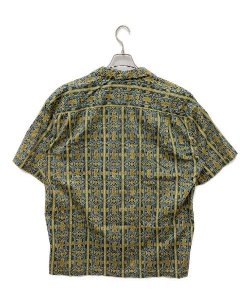 -（-）- (-) ハワイアンシャツ グリーン サイズ:XLの古着・服飾アイテム