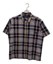 Dickies（ディッキーズ）の古着「チェックシャツ」｜ネイビー