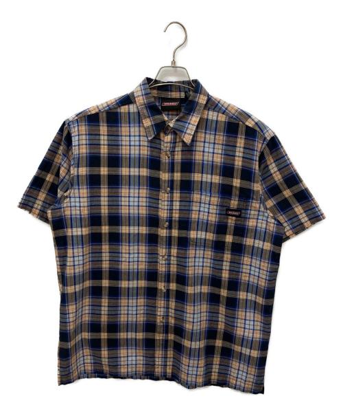 Dickies（ディッキーズ）Dickies (ディッキーズ) チェックシャツ ネイビー サイズ:Lの古着・服飾アイテム