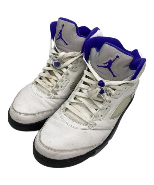 NIKE（ナイキ）NIKE (ナイキ) AIR JORDAN 5 RETRO 'Dark Concord' ホワイト サイズ:29の古着・服飾アイテム