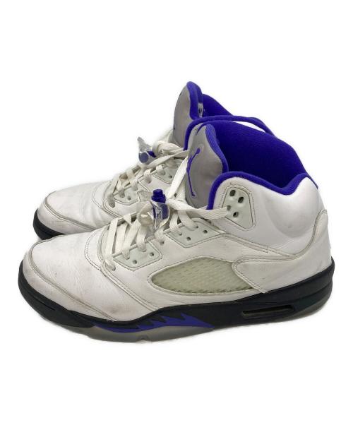 NIKE（ナイキ）NIKE (ナイキ) AIR JORDAN 5 RETRO 'Dark Concord' ホワイト サイズ:29の古着・服飾アイテム