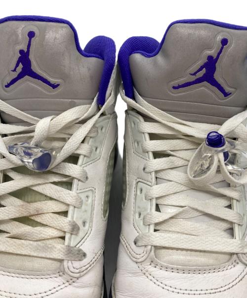 NIKE（ナイキ）NIKE (ナイキ) AIR JORDAN 5 RETRO 'Dark Concord' ホワイト サイズ:29の古着・服飾アイテム