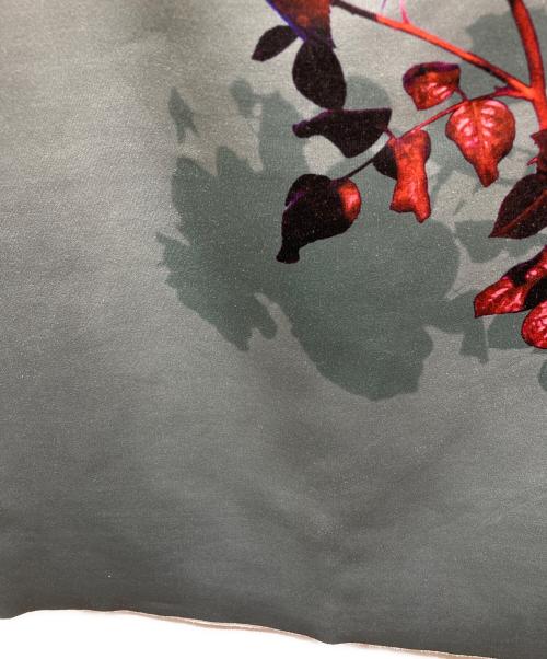 DRIES VAN NOTEN（ドリスヴァンノッテン）DRIES VAN NOTEN (ドリスヴァンノッテン) プリントフラワーミディスカート 黄緑 サイズ:34の古着・服飾アイテム