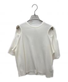 LE CIEL BLEU（ルシェルブルー）の古着「Flower Cut-Out Tee」｜ホワイト