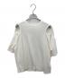 LE CIEL BLEU（ルシェルブルー）の古着「Flower Cut-Out Tee」｜ホワイト
