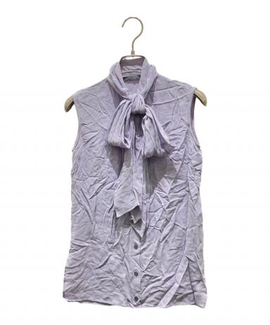 MCQUEEN 初期タグ本人期ALEXANDER Vネックノースリーブ JP FARFETCH | ブラック | ジャケット ハイネック McQueen Alexander トップス