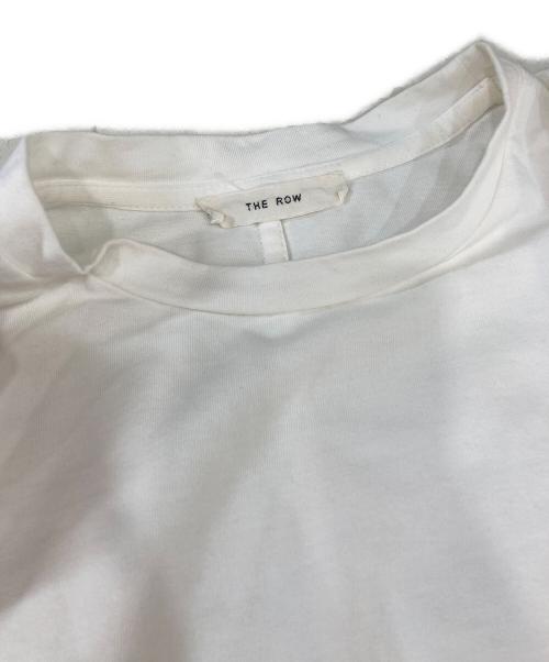 THE ROW（ザ ロウ）THE ROW (ザ ロウ) クルーネック無地半袖Tシャツ ホワイト サイズ:XSの古着・服飾アイテム