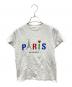 BALENCIAGA（バレンシアガ）の古着「Paris Love T-shirt　パリスラブTシャツ」｜ホワイト
