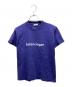 BALENCIAGA（バレンシアガ）の古着「Logo Medium Fit Tee　ロゴミディアムフィットTシャツ」｜ネイビー