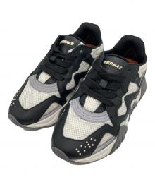 VERSACE（ヴェルサーチェ）の古着「SQUALO CHUNKY SNEAKERS」｜ブラック×ホワイト