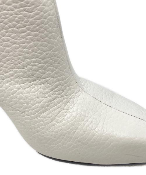 UNITED NUDE（ユナイテッドヌード）UNITED NUDE (ユナイテッドヌード) CUBE BOOTIE MID　キューブブーティー ホワイト サイズ:36の古着・服飾アイテム