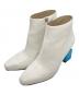 UNITED NUDE（ユナイテッドヌード）の古着「CUBE BOOTIE MID　キューブブーティー」｜ホワイト