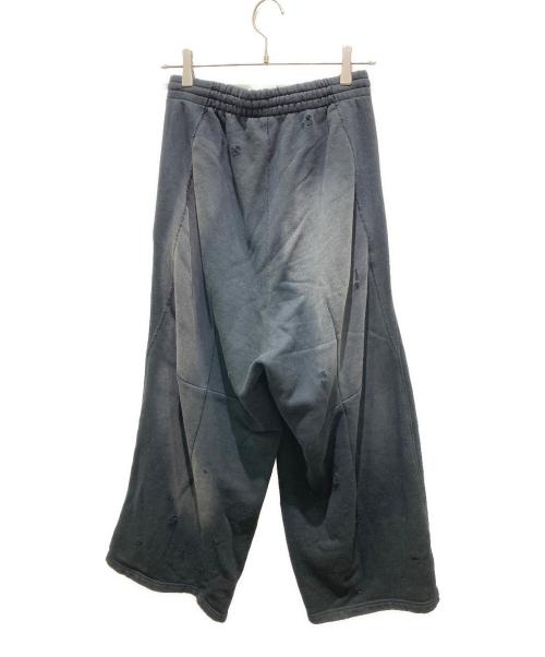 Needles（ニードルズ）Needles (ニードルズ) Deconstructed H.D. Sweat Pant　デコンストラクテッド H.D. スウェットパンツ ブラック サイズ:XSの古着・服飾アイテム
