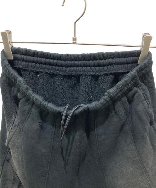 Needles（ニードルズ）Needles (ニードルズ) Deconstructed H.D. Sweat Pant　デコンストラクテッド H.D. スウェットパンツ ブラック サイズ:XSの古着・服飾アイテム
