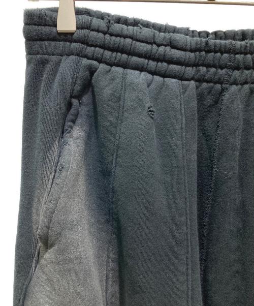 Needles（ニードルズ）Needles (ニードルズ) Deconstructed H.D. Sweat Pant　デコンストラクテッド H.D. スウェットパンツ ブラック サイズ:XSの古着・服飾アイテム