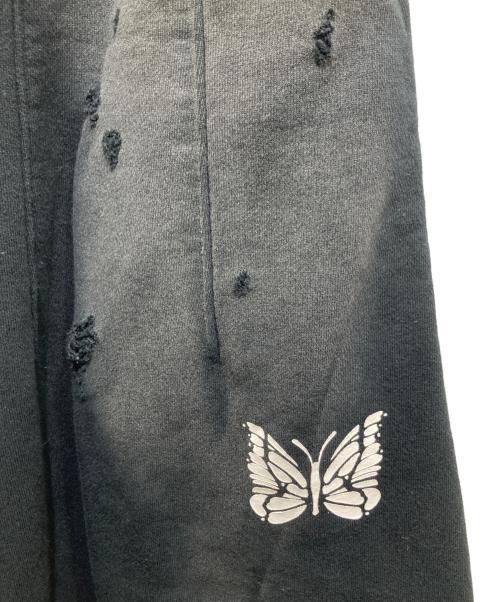 Needles（ニードルズ）Needles (ニードルズ) Deconstructed H.D. Sweat Pant　デコンストラクテッド H.D. スウェットパンツ ブラック サイズ:XSの古着・服飾アイテム