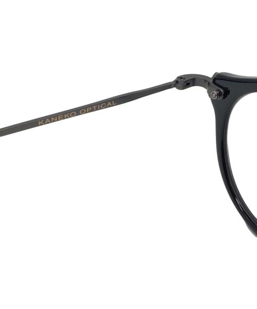 KANEKO OPTICAL（金子眼鏡）KANEKO OPTICAL (金子眼鏡) URBAN RESEARCH (アーバンリサーチ) サングラス ブラックの古着・服飾アイテム