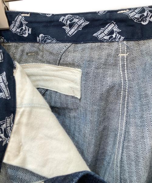 MOMOTARO JEANS（桃太郎ジーンズ）MOMOTARO JEANS (桃太郎ジーンズ) 出陣ヘリンボーンカーゴパンツ インディゴ サイズ:W30の古着・服飾アイテム