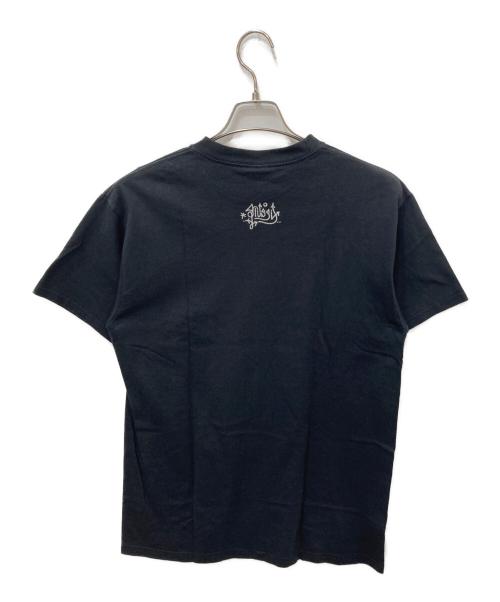 stussy（ステューシー）stussy (ステューシー) プリントTシャツ ブラック サイズ:Ｍの古着・服飾アイテム