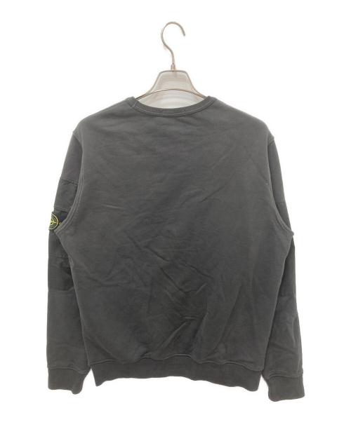 STONE ISLAND（ストーンアイランド）STONE ISLAND (ストーンアイランド) クルーネックスウェット チャコールグレー サイズ:記載なしの為実寸参照の古着・服飾アイテム