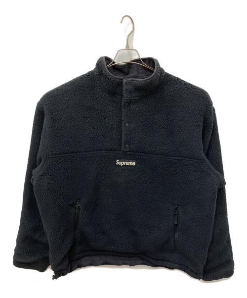 SUPREME（シュプリーム）Supreme (シュプリーム) Polartec Shearling Reversible Pullover ブラック サイズ:XLの古着・服飾アイテム