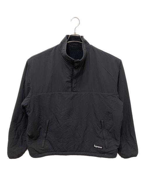 SUPREME（シュプリーム）Supreme (シュプリーム) Polartec Shearling Reversible Pullover ブラック サイズ:XLの古着・服飾アイテム