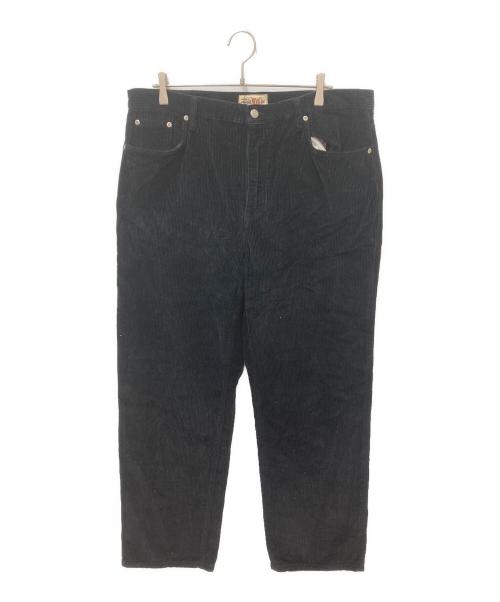 stussy（ステューシー）stussy (ステューシー) Corduroy Big OL ブラック サイズ:34の古着・服飾アイテム