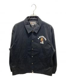 A BATHING APE（アベイシングエイプ）の古着「コーチジャケット」｜ブラック