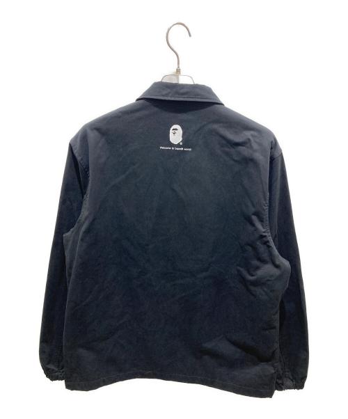 A BATHING APE（アベイシングエイプ）A BATHING APE (アベイシングエイプ) コーチジャケット ブラック サイズ: 2Lの古着・服飾アイテム