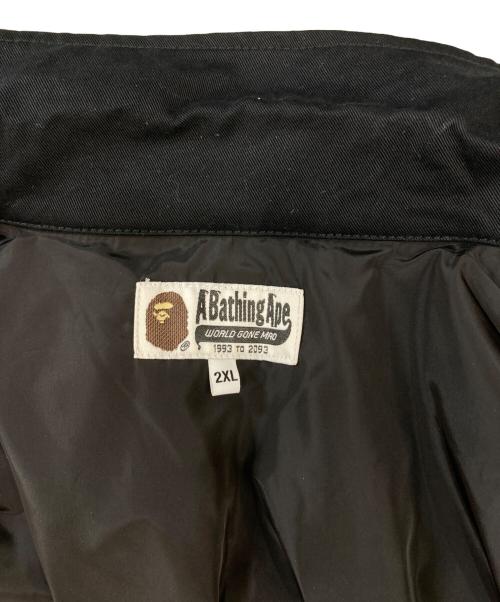 A BATHING APE（アベイシングエイプ）A BATHING APE (アベイシングエイプ) コーチジャケット ブラック サイズ: 2Lの古着・服飾アイテム