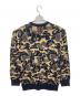 A BATHING APE (アベイシングエイプ) ASIA CAMO KNIT SWEATER ネイビー サイズ:XL：18000円