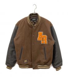 AVIREX（アヴィレックス）の古着「KOOKUM VARSITY JACKET」｜ブラウン