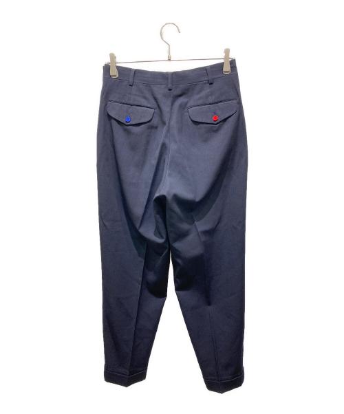 COMME des GARCONS HOMME PLUS（コムデギャルソンオムプリュス）COMME des GARCONS HOMME PLUS (コムデギャルソンオムプリュス) スラックス ネイビー サイズ:Sの古着・服飾アイテム