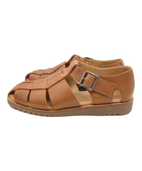 PARABOOT（パラブーツ）PARABOOT (パラブーツ) グルカサンダル ブラウン サイズ:41の古着・服飾アイテム