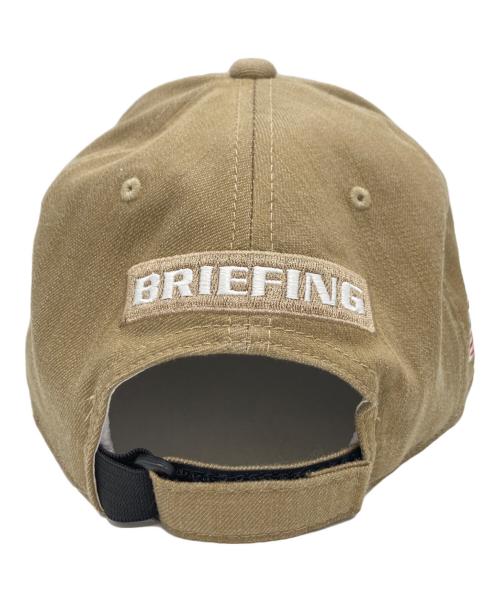 BRIEFING（ブリーフィング）BRIEFING (ブリーフィング) キャップ ベージュの古着・服飾アイテム