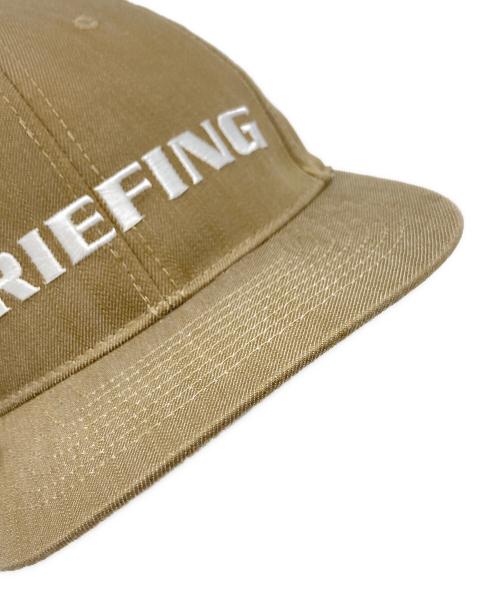 BRIEFING（ブリーフィング）BRIEFING (ブリーフィング) キャップ ベージュの古着・服飾アイテム