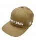 BRIEFING（ブリーフィング）の古着「キャップ」｜ベージュ