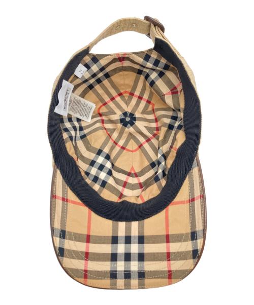 BURBERRY（バーバリー）BURBERRY (バーバリー) MH BSB CAP TB　キャップ ベージュ サイズ:XLの古着・服飾アイテム