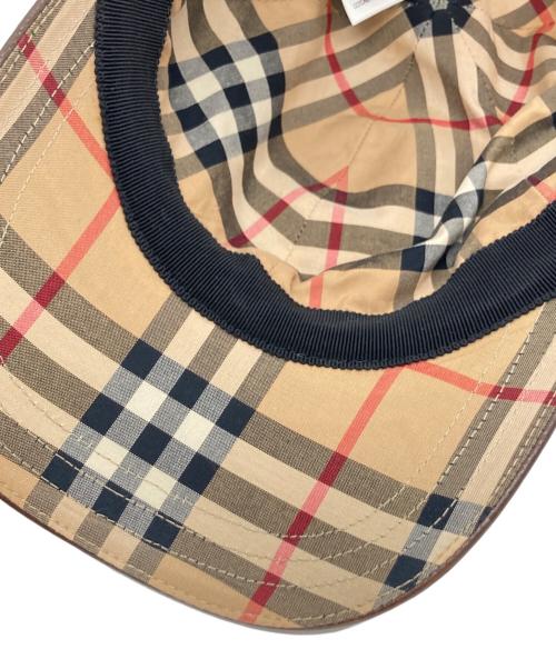 BURBERRY（バーバリー）BURBERRY (バーバリー) MH BSB CAP TB　キャップ ベージュ サイズ:XLの古着・服飾アイテム