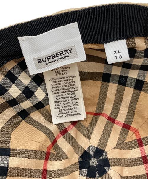 BURBERRY（バーバリー）BURBERRY (バーバリー) MH BSB CAP TB　キャップ ベージュ サイズ:XLの古着・服飾アイテム