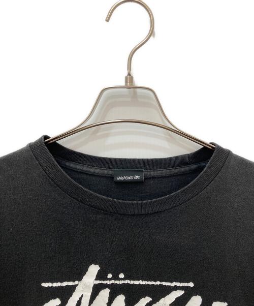 stussy（ステューシー）stussy (ステューシー) プリント半袖Tシャツ ブラック サイズ:Ｍの古着・服飾アイテム