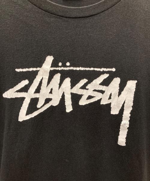 stussy（ステューシー）stussy (ステューシー) プリント半袖Tシャツ ブラック サイズ:Ｍの古着・服飾アイテム