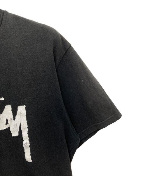 stussy（ステューシー）stussy (ステューシー) プリント半袖Tシャツ ブラック サイズ:Ｍの古着・服飾アイテム